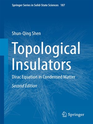 cover image of Topological Insulators